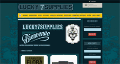 Desktop Screenshot of lucky7supplies.fr